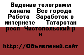 Ведение телеграмм канала - Все города Работа » Заработок в интернете   . Татарстан респ.,Чистопольский р-н